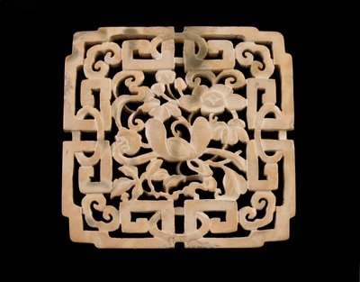 Plaquette (Pai) door Ming Dynasty Chinese School