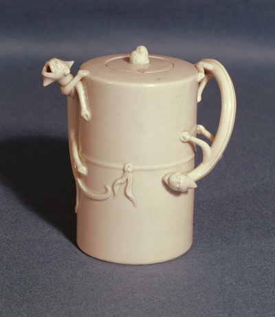 Theepot uit Duhua door Ming Dynasty Chinese School