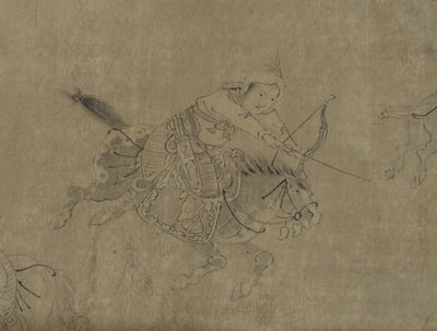 De gevangenschap van Cai Wenji, 14e-15e eeuw door Ming Dynasty Chinese School