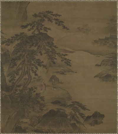 De Wijze Bezoeken bij de Wei Rivier, midden 15e eeuw door Ming Dynasty Chinese School