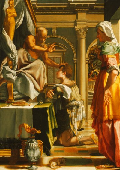 Isaak Zegent Jakob door Mirabello Cavalori