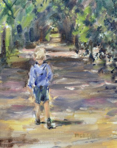 Wandelen door Miranda Legard