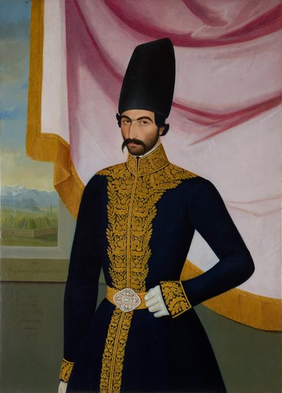 Jalal al-Din Mirza, zoon van Fath-Ali Shah Qajar door Mirza Abolhassan Khan Ghaffari