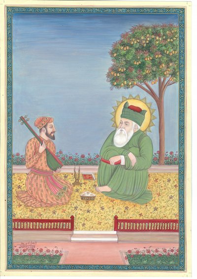 Spiritueel goeroe en muzikant door Mirza Baig
