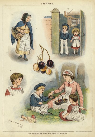 Kersen door Miss Eliza F. Manning