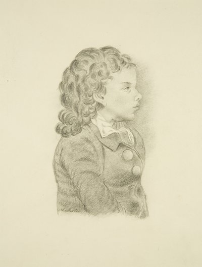Verondersteld Portret van Chatterton door Miss Livett