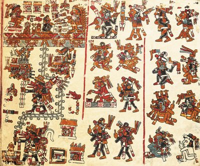 Codex Vindobonensis Mexicanus door Mixtec Mixtec
