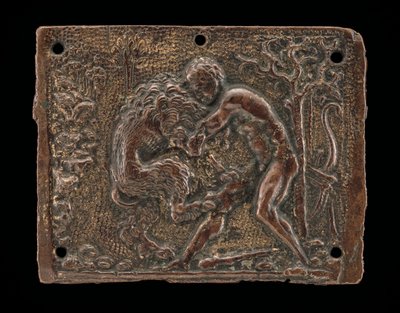 Hercules en de Nemeïsche leeuw door Moderno