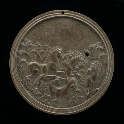 De dood van Hippolytus, of De val van Phaeton door Moderno