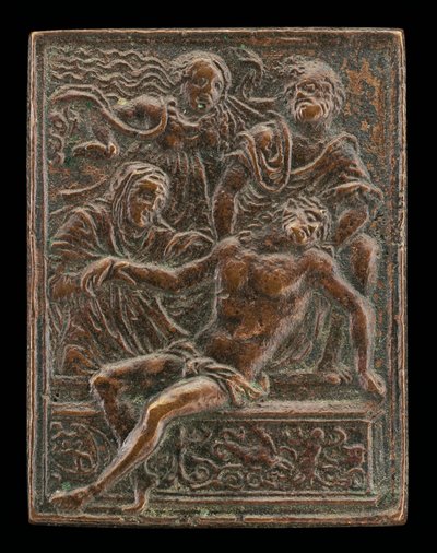 De graflegging door Moderno