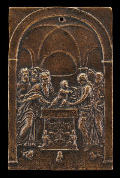De Presentatie van Jezus in de Tempel door Moderno