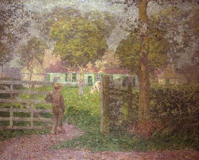 De Hoeve, c.1910 door Modest Huys