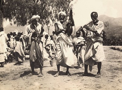 Habab muzikanten, 09/05/1936 door Modestino Baldinetti