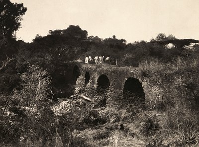 Het bouwen van een rijk in het fascistische tijdperk: Portugese brug, 09/05/1936 door Modestino Baldinetti