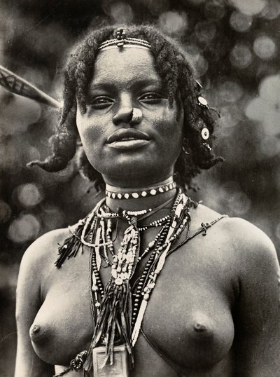 Een Cunama vrouw, 09/05/1936 door Modestino Baldinetti