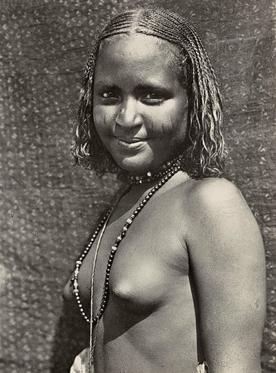 Een Habab meisje, 09/05/1936 door Modestino Baldinetti