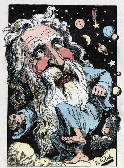 Allegorie van God in 