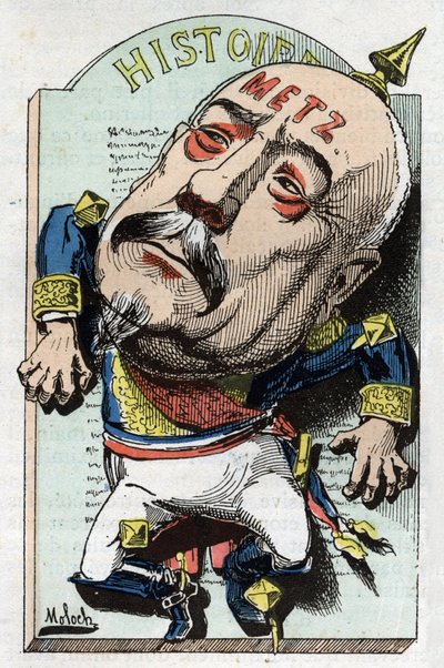 Portret van Francois Achille Bazaine (Francois-Achille) door Moloch