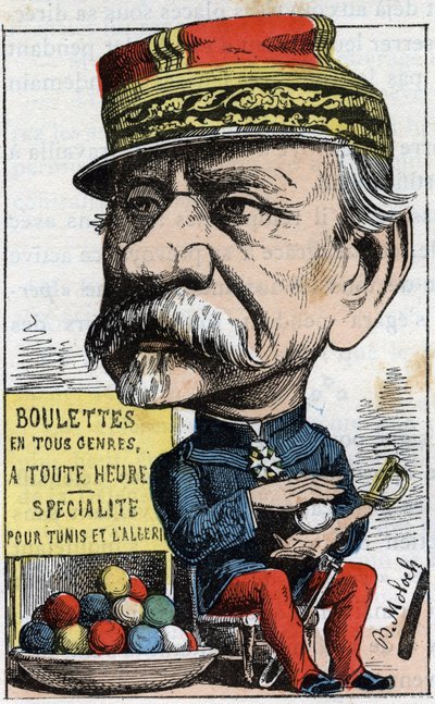 Portret van Jean Joseph Frederic Albert Farre (1816-1887), een Franse soldaat, hij werd in 1870 benoemd tot generaal en minister van oorlog door Moloch
