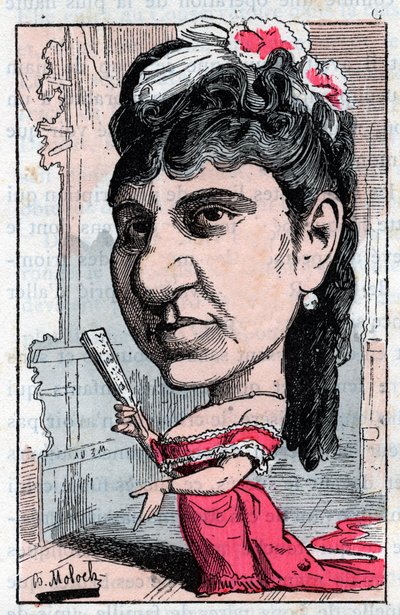 Portret van Roselia Rousseil door Moloch