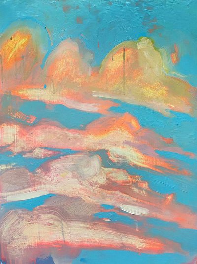 Gestolen zonsondergang 1, 2022 door Monica Perez Vega