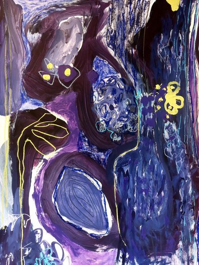 Deep Purple Flow door Monika Riethmueller