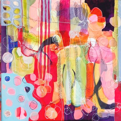 Levendige abstracte energie door Monika Riethmueller