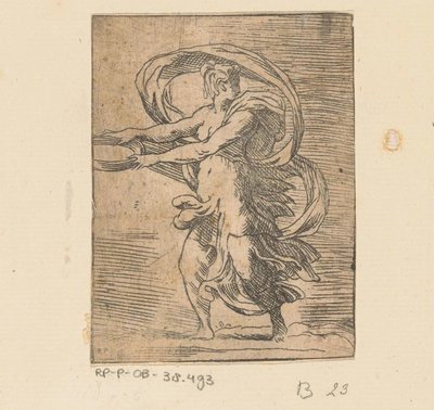 Jonge vrouw met plateau door Monogrammist FP (Italië; 16e eeuw)