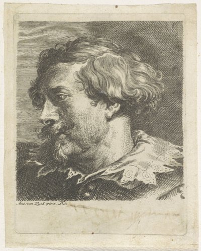 Portret van Hubrecht van den Eynde door Monogrammist F (Nederlanden)