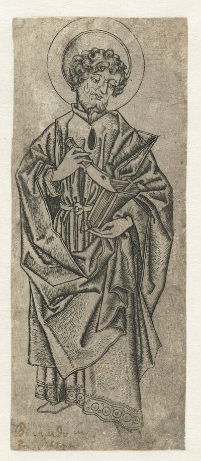 Heilige Bartholomeus door Monogrammist IA