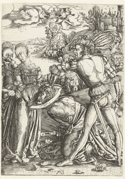 Onthoofding van Johannes de Doper door Monogrammist MZ