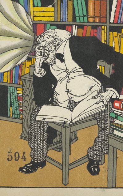 De Dialecticus, 1911 door Moritz Jung