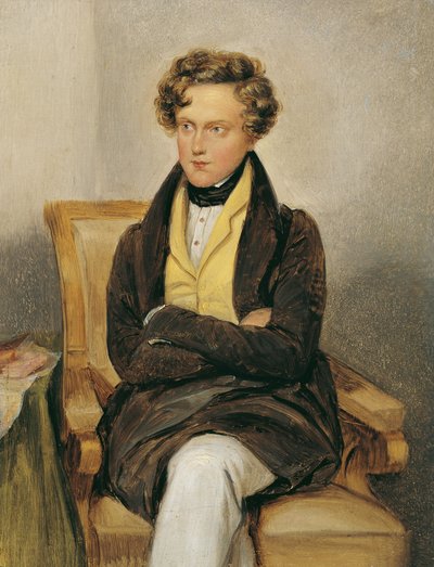 Portret van de Hertog van Reichstadt door Moritz Michael Daffinger