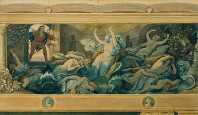 De mooie Melusine: VIII. De eedbreuk door Moritz Ludwig von Schwind
