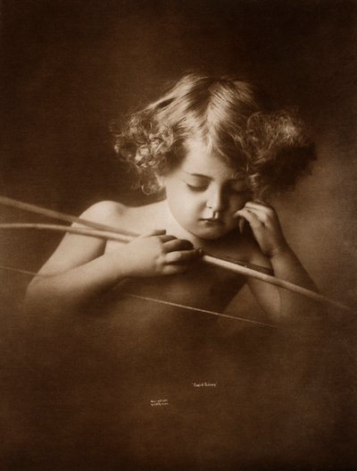 Cupido Wakker en Slapend: Cupido Slapend door Morris Burke Parkinson