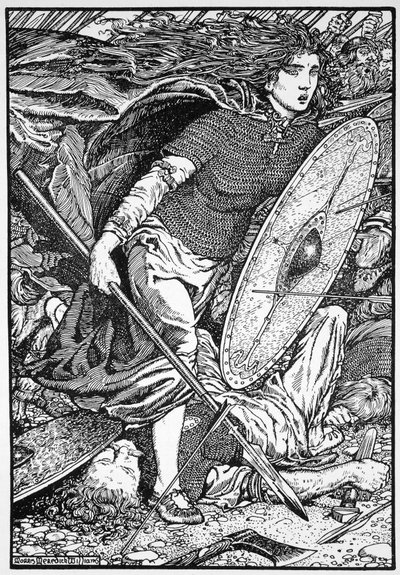 Lathgertha door Morris Meredith Williams