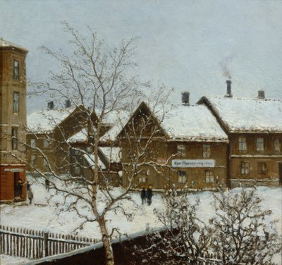 Sundtsgate en Briskebyveien door Morten Muller