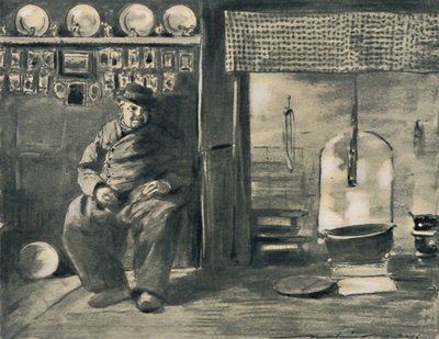 Een provinciaal interieur, 1903 door Mortimer L Menpes