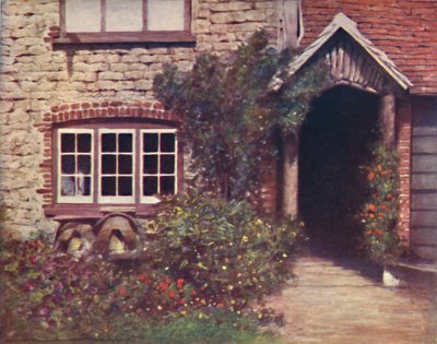 Een veranda in Surrey door Mortimer L Menpes