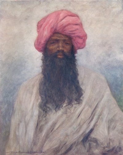 Een Typische Baluch door Mortimer L Menpes