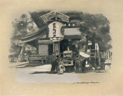 In Kioto door Mortimer L Menpes