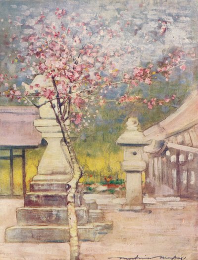 Perzikbloesem, ca. 1887, 1901 door Mortimer L Menpes
