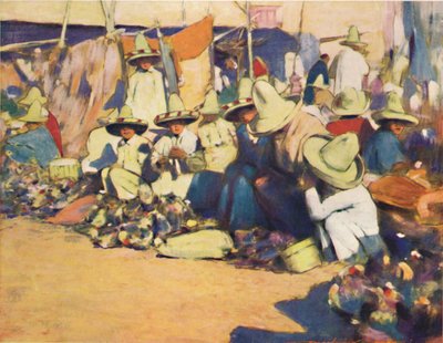 Puebla door Mortimer L Menpes