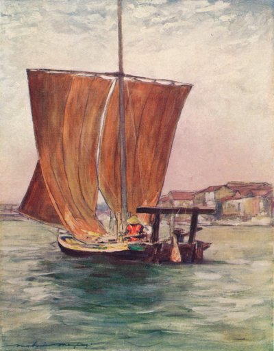 Swingend in de zon, ca. 1887-1901 door Mortimer L Menpes