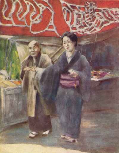 Jeugd en ouderdom, ca. 1887, 1901 door Mortimer L Menpes