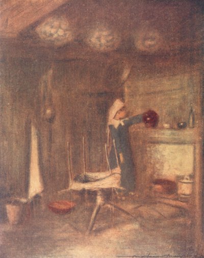 Een huisje door Mortimer Ludington Menpes