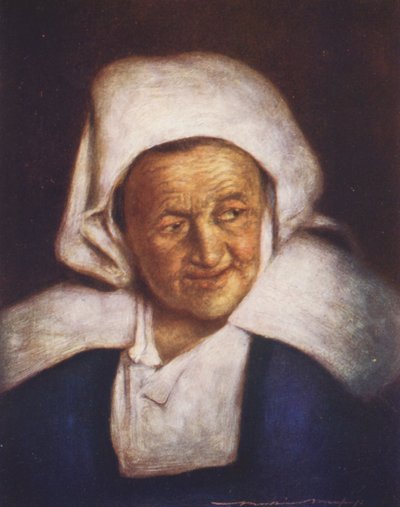 Een Oude Vrouw door Mortimer Ludington Menpes