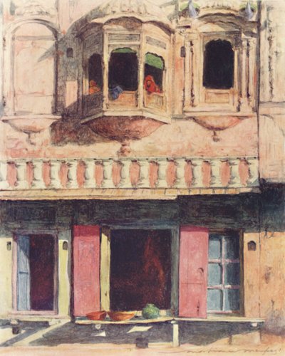 In Lahore door Mortimer Ludington Menpes