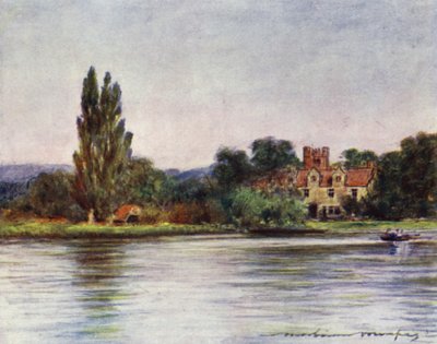 Bisham Abdij door Mortimer Ludington Menpes
