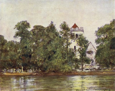 Bisham Kerk door Mortimer Ludington Menpes